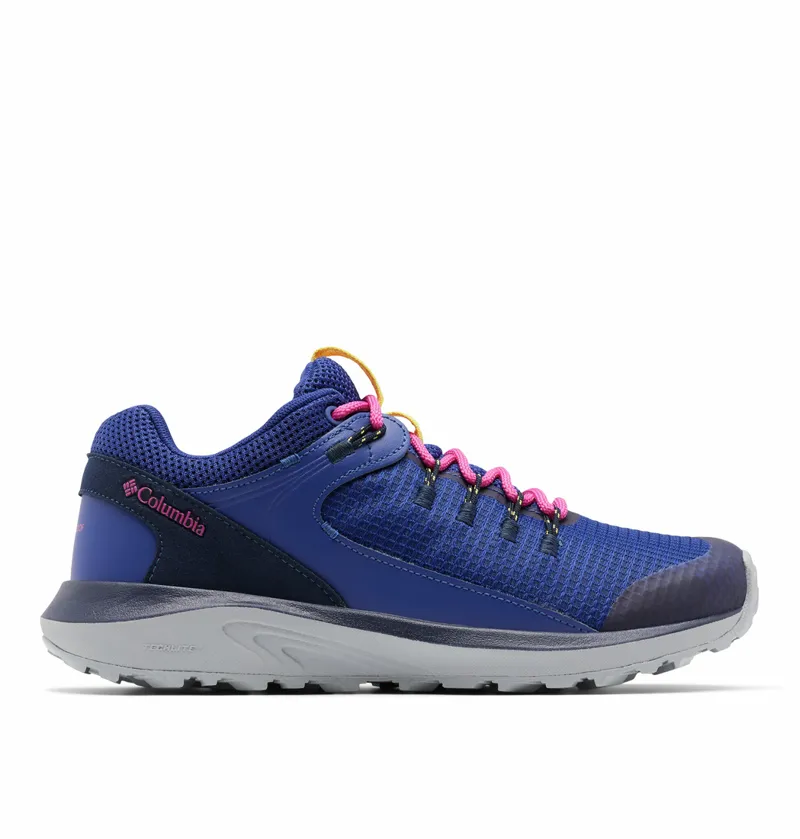 Columbia Women's Trailstorm Waterproof Shoes in Dark Sapphire / Wild Fuchsia